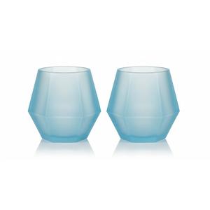 Wine2Go Diamond Silicone Wine Glasses 9oz
