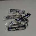 Gaoye 1.25 Professional Reading Glasses for Men for All Day - Computer Readers with Blue Light Protection - Value Pack
