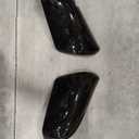 Pair Mirror Cover Cap Compatible with Honda CRV 2017-2022 / HRV 2016-2022, Door Side Rearview Mirror Replacement with Turn Signal Cut-Outs, Glossy Black