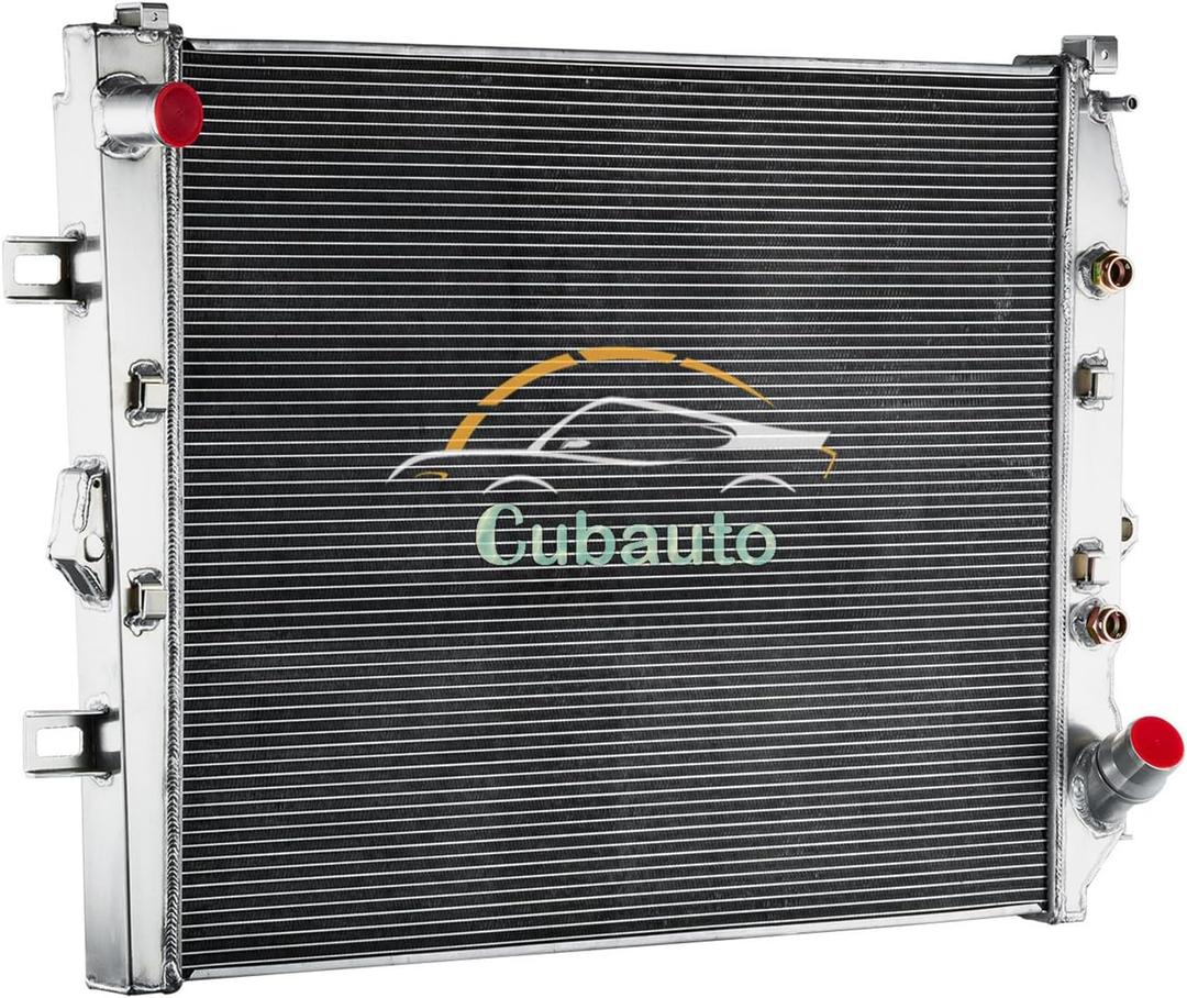 CR13399 Aluminum Radiator for 2011-16 Chevy Silverado 2500 HD 3500 HD Crossflow Radiator for GMC Sierra 2500 3500 HD 6.6L Duramax Diesel.LML 3 Row Radiators
