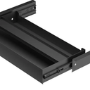 Under Desk Drawer (22.6''x10''x2.8'') with Sliding Pencil Tray, Office Desk Drawer Attachment, Extra Storage Organizer