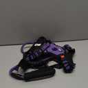 IVY&LANE No Pull Dog Harness for Medium Dogs, Dog Vest Harness with Leash, Safety Belt and Storage Strap, Fully Adjustable Harness, 360 Reflective Strip, Soft Handle (Purple, M)