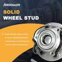 Wheel Bearing and Hub Assembly for Ram 1500 Front 22 Inch Wheels (19-23)