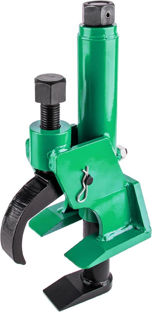 Manual Tire Bead Breaker Tool, Heavy Duty Bead Buster for 38" to 42" Tires, Adjustable Tire Repair Kit for ATV, UTV, Tractor and Lawn Mower, Green (Use Hand Wrench Only)