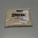 ZEROYAA Men's Linen Shirts Short Sleeve Summer Casual Button Down Beach Shirt with Pocket (Beige, L)