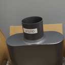 Pair of Single Chamber Performance Race Muffler 3" Center/Center Universal Steel Muffler (3 Inch)