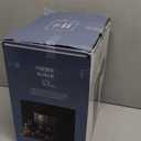 Amaste Coffee Maker, 5 Cup Coffee Pot with Three Brewing Modes, Retro Coffee Maker with Glass Carafe & Reusable Coffee Filter, Drip Coffee Maker Ideal for Home or Office, Keep Warm, Ash Blue