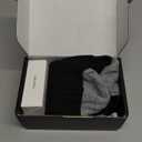 Rasfalo Heated Socks for Men Women, Rechargeable Heated Socks with 4000mAh Battery 3 Heating Levels, Electric Socks Thermal Foot Warmer Socks for Winter Outdoor Sports, Camping, Hunting