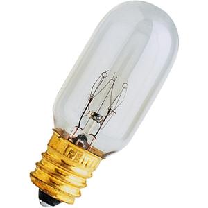 15-Watt Intermediate Base T7 Appliance Incandescent, 3000K Soft White, 2.1"H x 0.8"D