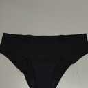 LEAKPROOF2.0 Seamless Bikini Period Underwear for Women | Period Panties Holds 6 Tampons | Mild Incontinence Leak Proof Underwear (L/XL, Black)