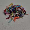 200 Pieces Elastics Hair Ties Ribbon Bulk No Crease Ponytail Holders Knotted Fold over Hair Bands for Women Girls