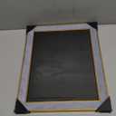 euwazram Suede 10x13 Frame - Single Frame, Christmas Elegant Gray 10 x 13 Poster Frame with Mat for 8.5x11, 10x13 Picture Frames for Artwork, Puzzles, Photos and Movie Posters, 12 x 15