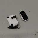 Inesore Compatible with AirPods 4th Case with Phone Stand & Cleaning Kit,Compatible with Magsafe,Magnetic Automatic Lock for Airpods 4 with Active Noise Cancellation Charging Cover (2024) (White)