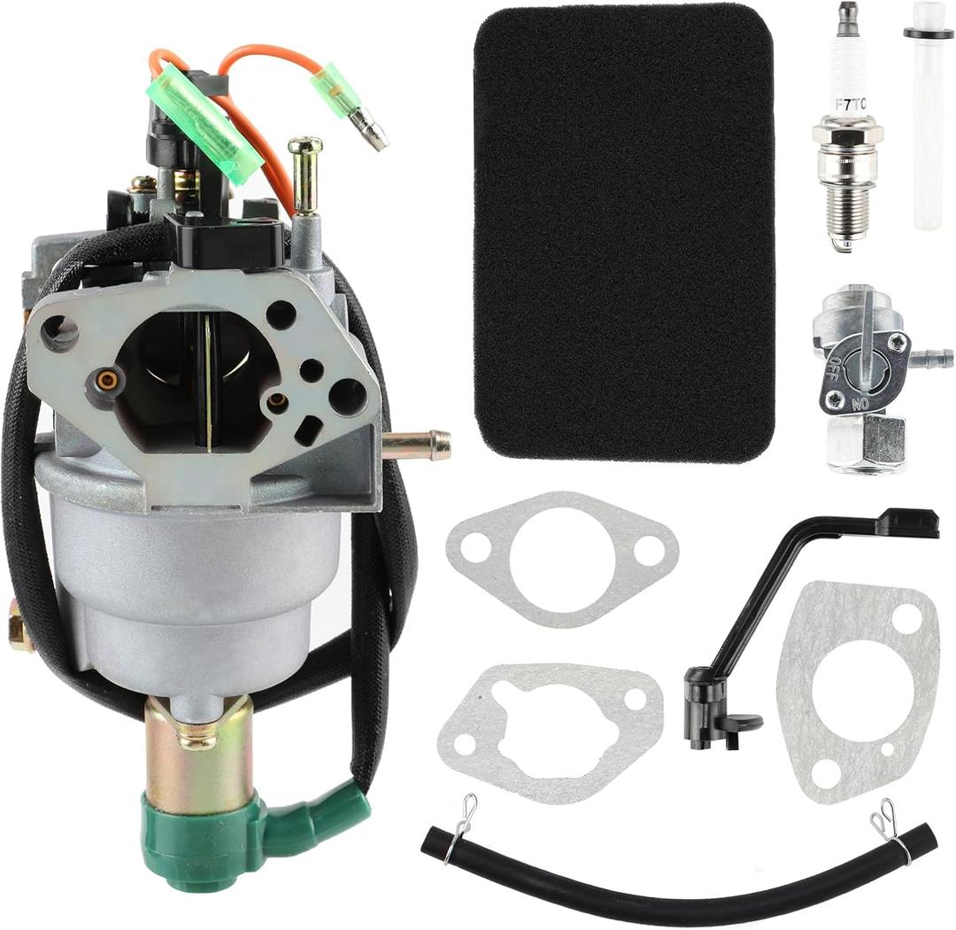 Carburetor Carb Compatible with Harbor Freight Predator 63083 63085 63087 63964 Compatible with Predator 420CC 5000W 8750W 7000W 6500W 188F Generator Compatible with Generac 55771 & 0055771