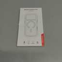 Magnetic for iPhone 17 Pro Case, (Compatible with Magsafe) Curly Wavy Frame Hard Translucent Matte Clear Back Cover for Women Men TPU Bumper Shockproof Phone Case (Black)