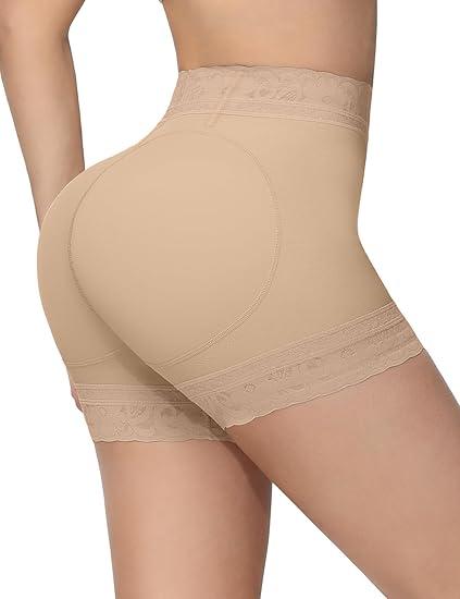 SHAPSHE Butt Lifter Panties Faja Shapewear for Women Tummy Control Shorts Seamless Thigh Slimming Compression Underwear
  M