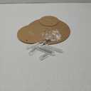 Juvale 3 Piece Round Acrylic Cake Stand for Dessert Table, Clear Risers for Weddings, Birthday Parties, and Candy Bar (4 Sizes)