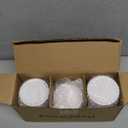 Hopewood Succulent Plants Artificial in White Pots Small Faux Potted Succulents Fake Plants in Vase Set of 3