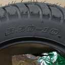 3.50-10 Scooter Tire 10 inch Tires Tubeless Tire Front or Rear Thickened Anti-Skid