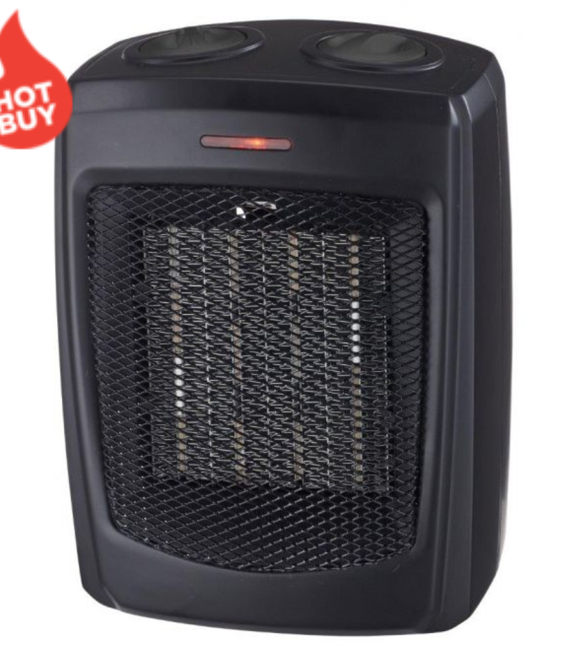 FH105A CERAMIC HEATER W/THERMOSTAT 1S