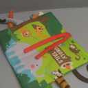 beiens Baby Books Toys, Touch and Feel Crinkle Cloth Book for Infant Baby 0-3-6-12-18 Months, Early Development Interactive Stroller Soft Toys, Newborn Gifts for Boys Girls