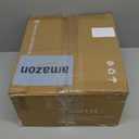 CAROTE Pots and Pans Set Nonstick, White Granite Induction Kitchen Cookware Set, 10 Pcs Non Stick Cooking Set w/Frying Pans & Saucepans(PFOS, PFOA Free)