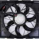 Radiator Cooling Fan Assembly, 55038994AI Cooling Fan Assembly Compatible with Dodge Durango 3.6/5.7L 2011-2013 for Grand Cherokee 3.6/5.7L 2011-2013