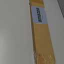 Amazon Basics Room Darkening Double Curtain Rod, 48" to 88", Black, Easy to Install