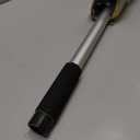 12FT (20ft Reach) Telescopic Gutter Cleaning Tools from The Ground, Rain Gutter Cleaners Tool with Hose Copper Attachment, Long Reach Gutters Cleaner Wand with Extension Pole