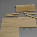 Wooden Hamster Platform for Food Bowl Water Bottle Hamster Cage Accessories Dwarf Syrian Hamsters Gerbils Mice Degus or Other Small Pets
