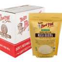 Bob's Red Mill Organic Masa Harina Flour, 24oz (Pack of 4) - Non GMO, Vegan, Kosher (EXP 10/15/25)