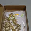 Ovveroche Gold Wedding Table Numbers 1-20 with Place Cards and Table Number Holders for Wedding, Anniversary, Party