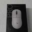 Logitech G PRO X SUPERLIGHT 2 Wireless Gaming Mouse, 60g Pro-Grade with 5 Programmable Buttons, 44k DPI Sensor, 8kHz Report Rate, USB-C Charging for PC/Mac - White
