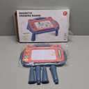 Magnetic Drawing Board for Toddlers 3, Color Erasable Doodle Writing Pad, Learning Painting Sketch Pad, Best Birthday Easter Christmas Halloween Kids Toy Gifts for Boys and Girls(Blue)