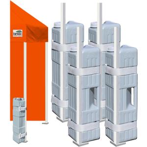 Eurmax USA Universal Upgraded Water Weight Heavy Duty Feet Leg Weights Bag Canopy Weights for Gazebo Shelter,Pop up Canopies Instant Tents(4 Pcs Weights)