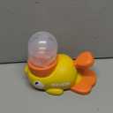 Pet Treat Dispenser Toy, Duck-Shaped Interactive Dog Puzzle Slow Feeder Toy for Small Medium Dogs and Cats, Promotes IQ Training and Entertainment Reduces Bloating Anti-Gulping (Yellow)