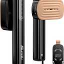 Travel Steamer for Clothes, Portable Handheld Design, Clothing Wrinkles Remover, Strong Penetrating Steam, 1200W Powerful 2 In 1 Steamer & Iron, 100ml Big Capacity, Home, Office, Travel (Serene Black)