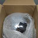 Disco Ball 12-Inch  Large Hanging Mirror Ball Disco Ball Decor for Disco Party Decorations, Weddings, Events, Disco Christmas Decor, and Home Celebrations