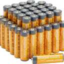 Amazon Basics 36-Pack AA Alkaline High-Performance Batteries, 1.5 Volt, 10-Year Shelf Life