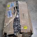 117" Modern Compressed Boneless Couch with Ottoman, 3 Seater Large L Shaped Sectional Couches for Living Room, Gray Corduroy Cloud Modular Sectional Sofa, Memory Foam, Extra Deep, No Assembly (Grey)