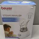 Beurer SI30 Steam Inhaler for Sinus Congestion & Allergies, Drug-Free, Quick 3-5 Minute Setup, Ultra-Quiet, Face Steamer with Variable Steam Control, Universal Mask, FSA/HSA Eligible