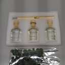 COCORRNA Eucalyptus Reed Diffuser Set of 3 - Lavender Eucalyptus, Black Forest, Clean Cotton Scents, 1.7 fl oz Each, Total 5.1 oz, Scented Oil Diffusers for Home & Office