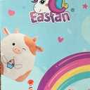 Easfan 14’’ Christmas Kitty Plush Pillow