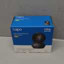 Tapo 1080P Indoor Pan/Tilt Wired Security Camera - Works as a Baby & Pet Monitor, Motion Detection, 2-Way Audio, Siren, Night Vision, Subscription-Free Local Storage or Optional Cloud, Black, C201