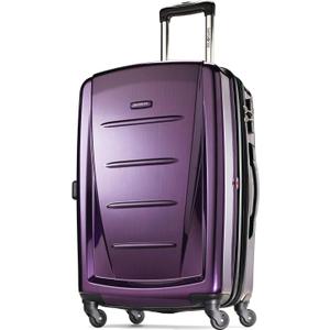 Samsonite Winfield 2 Hardside Expandable Luggage with Spinner Wheels, Purple, Carry-On 20-Inch Samsonite Winfield 2 Hardside Expandable Luggage with Spinner Wheels, Purple, Carry-On 20-Inch