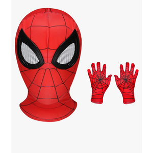 Halloween Mask with Gloves Role Play Costumes Mask for Adult Kids Elastic Fabric