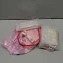 Soulchen Kaleidoscope Mahjong Tile Set 160 Mahjong Tiles 1.2'' Pink American Mahjongs Tile Set with Mahjongs Bag