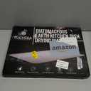 TULVERA Stone Dish Drying Mat for Kitchen Counter – Diatomaceous Earth Drying Mat | Fast-Absorbing, Minimalist Design, Durable Diatomite | Non-Slip, Heat Resistant, Easy-to-Clean | 16"x12" | USA Brand