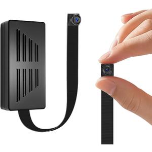 VHLTTYV 1080P Mini Video Camera,64GB Portable Nanny Video Cam with Motion Detection for Home, Office and Outdoor Security Camera