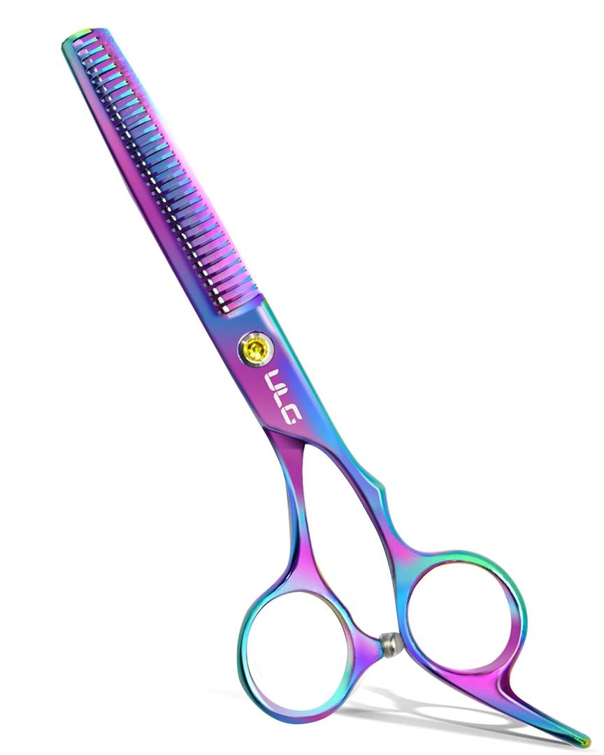 ULG Hair Thinning Scissors Professional Barbers Texturizing Teeth Shears for Hairdressing, Salon and Home Use Thinning Shears for Hair Cutting, Made of Japanese Stainless Steel, 6.5 inch